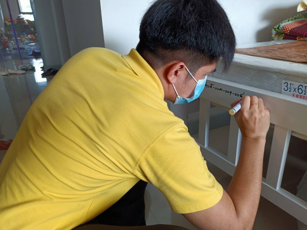 กลุ่มงานพัสดุ ลงทะเบียนครุภัณฑ์ใหม่ อาคาร มจร งบ ่๖๕